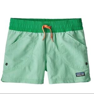 New Patagonia GIRLS' COSTA RICA 3" BAGGIES SHORTS